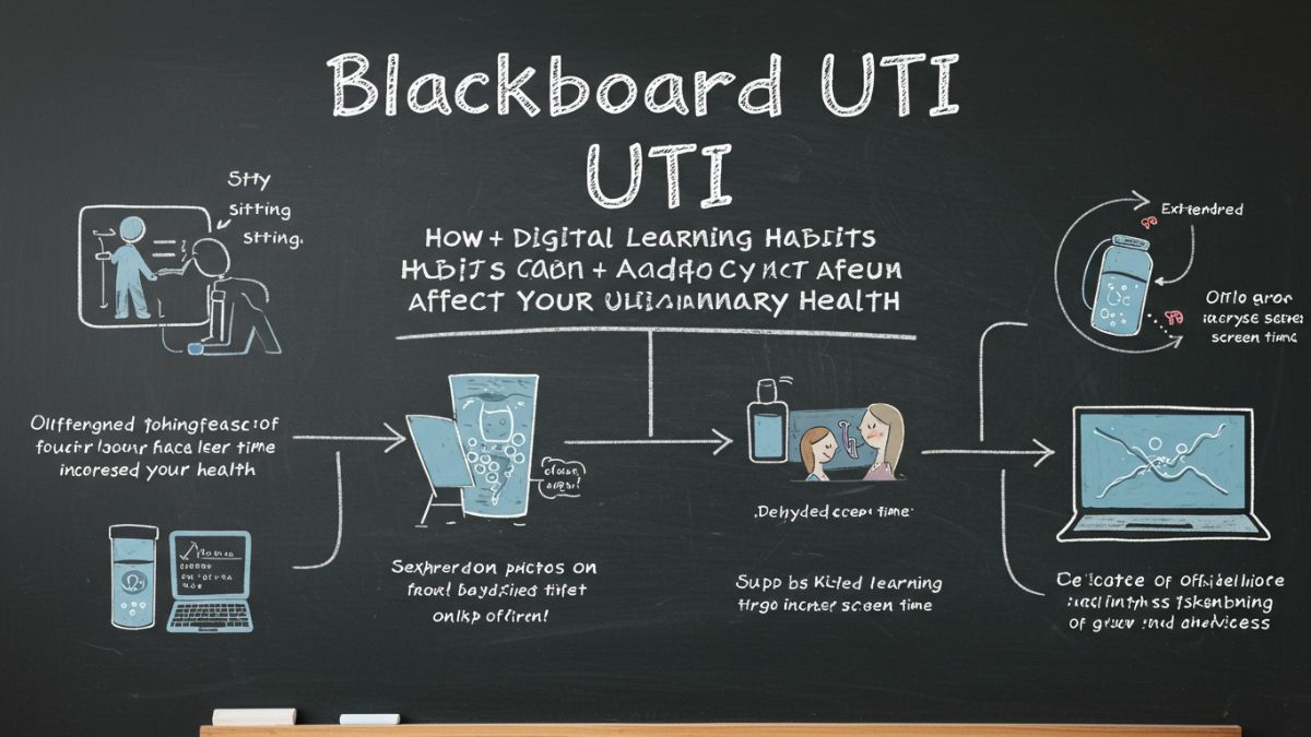 Blackboard UTI: How Digital Learning Habits Can Affect Your Urinary Health