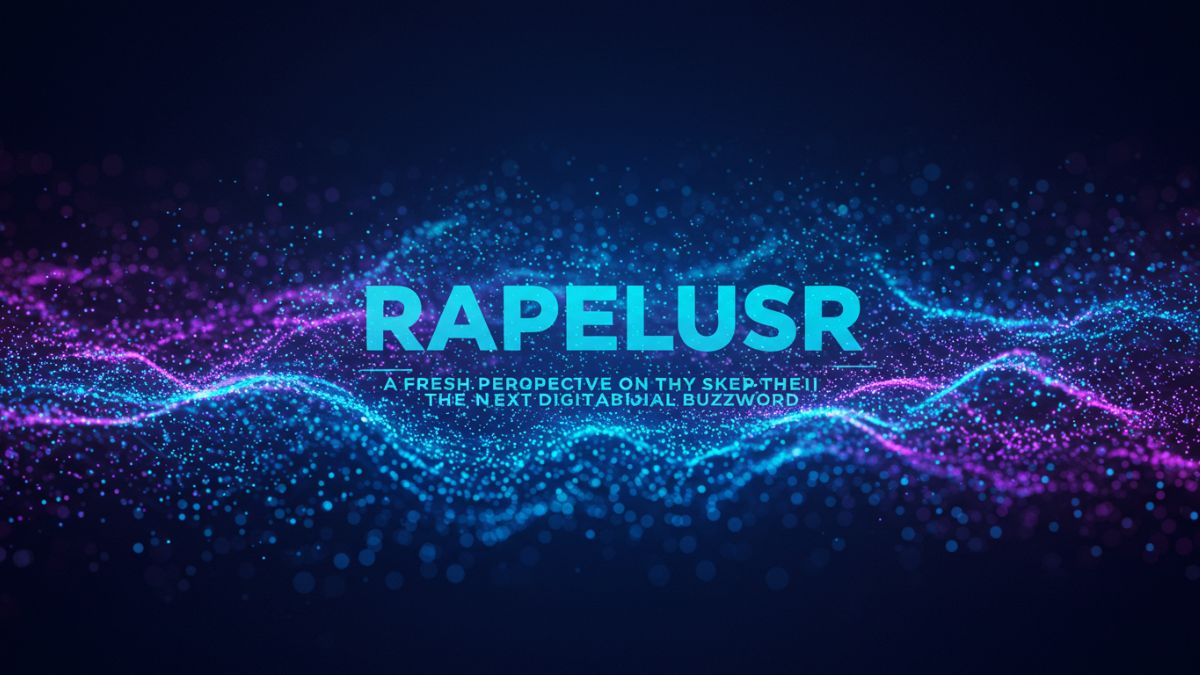 Rapelusr: A Fresh Perspective on the Next Digital Buzzword