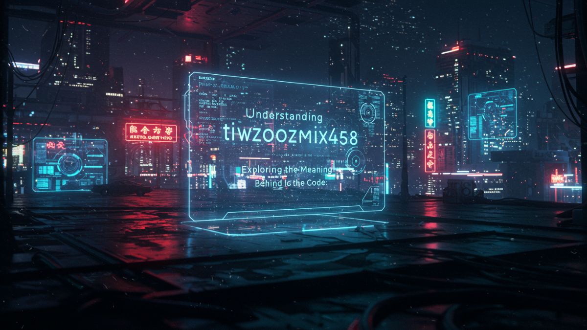 Understanding tiwzozmix458: Exploring the Meaning Behind the Code