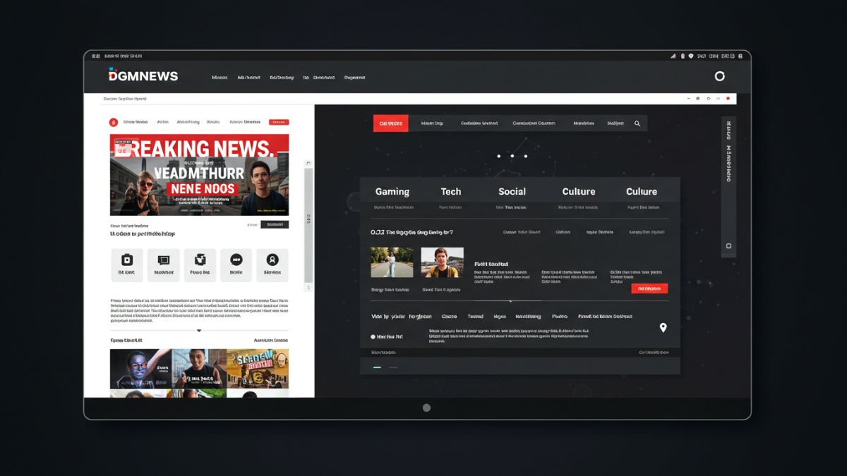 dgmnews.com: A Modern News Platform for the Digital Generation