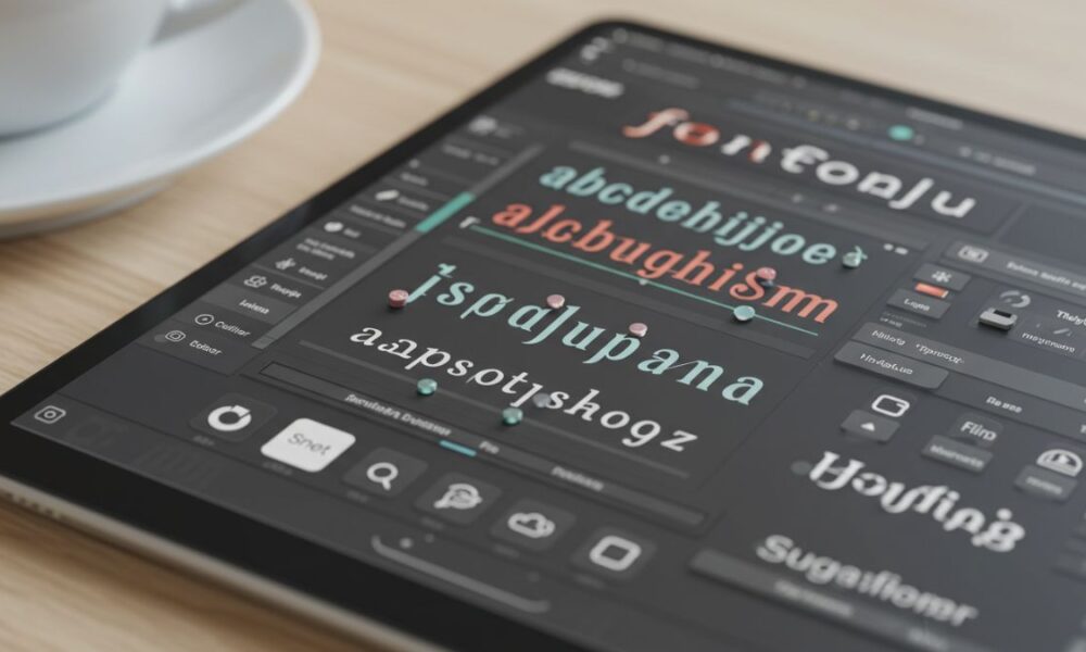 Fontlu: A Modern Typography Tool for Creative Font Design