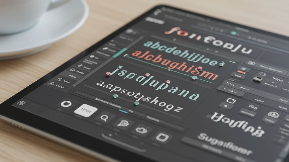 Fontlu: A Modern Typography Tool for Creative Font Design