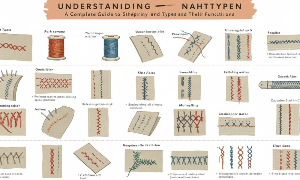 Understanding Nahttypen: A Complete Guide to Stitch Types and Their Functions