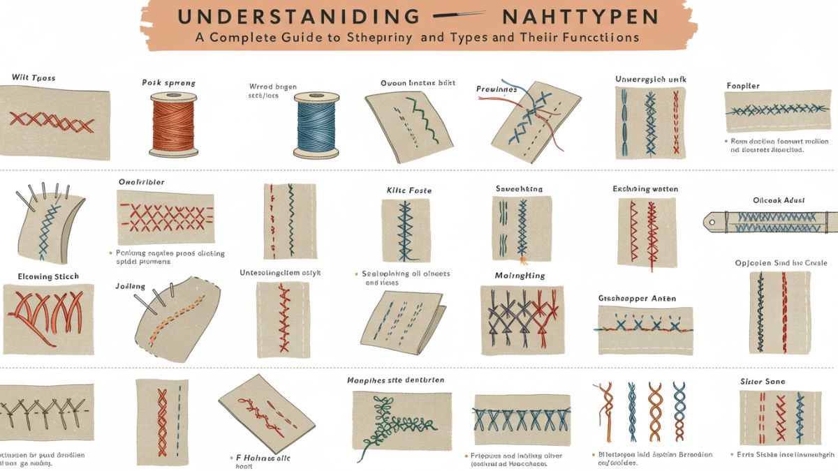 Understanding Nahttypen: A Complete Guide to Stitch Types and Their Functions