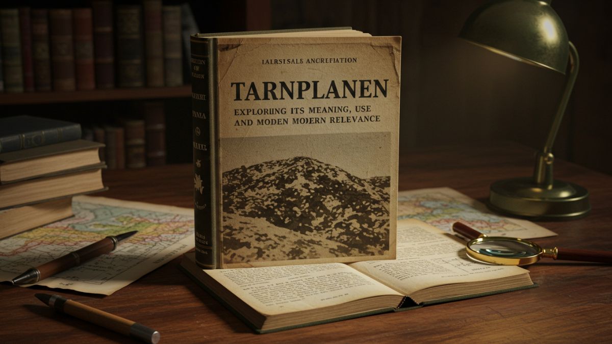 Tarnplanen: Exploring Its Meaning, Uses, and Modern Relevance