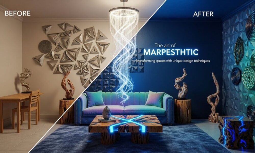 The art of marpesthtic: Transforming spaces with unique design techniques