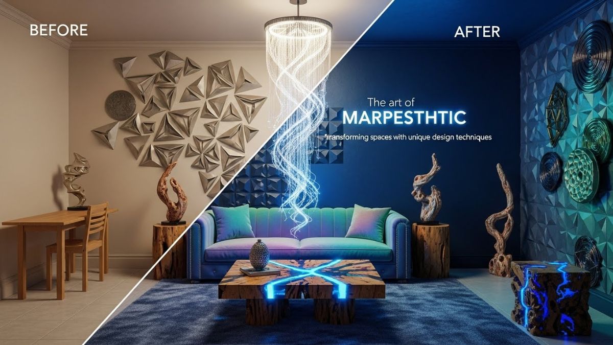 The art of marpesthtic: Transforming spaces with unique design techniques