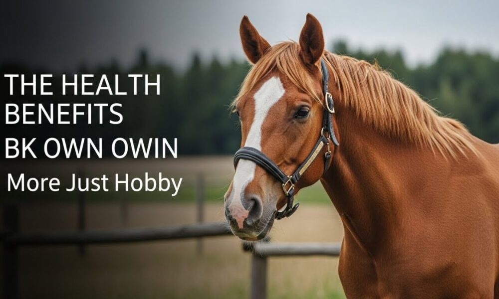 The Health Benefits of Owning a bk horse: More than Just a Hobby