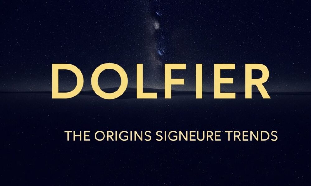 Dolfier: The Origins, Significance, and Future Trends