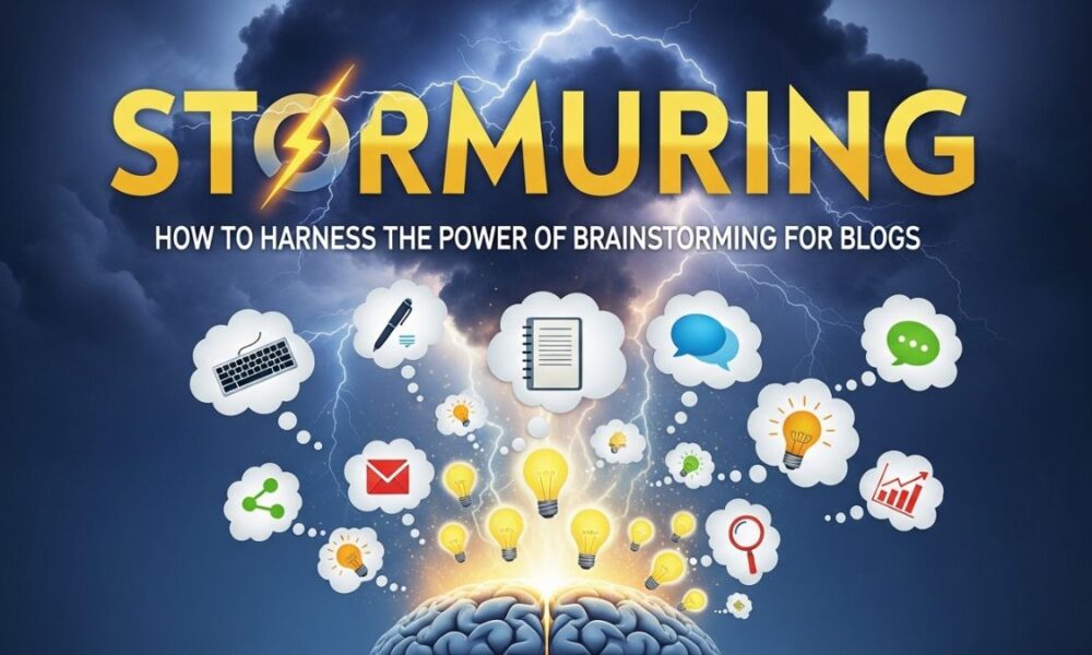 Stormuring: How to Harness the Power of Brainstorming for Blogs